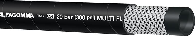 T654AA019 Alfagomma by Kuriyama | T654AA Series | Small Engine Fuel Transfer Hose | SAE J30R7 | 3/16" ID | 0.47" OD | 300 PSI | 950ft Length