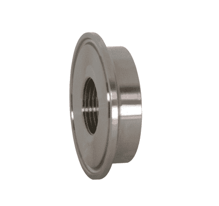 B23BMP-G10075 Dixon Valve 304 Stainless Steel Sanitary Thermometer Cap - 1" Tube OD - 3/4" NPT Tap Size
