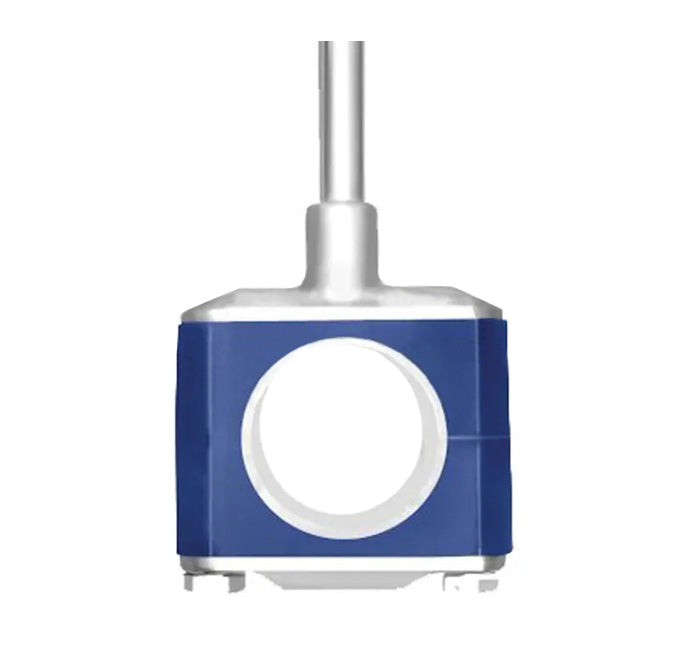 B24-HP-G200 Dixon Valve Sanitary Hang Plate Tube Block Hanger - 2" Tube OD - Stainless Steel with Silicone Insert