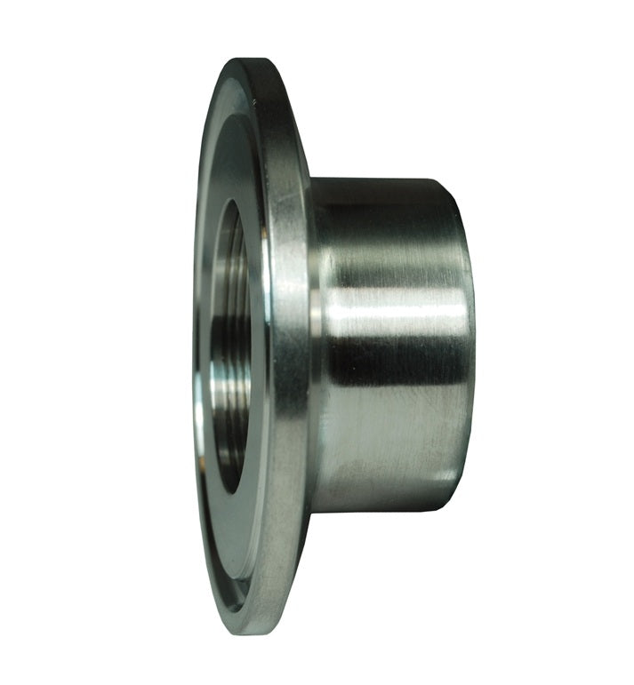 B31RMP-G200150 Dixon Valve Sanitary Reducing Roll-on Ferrule for Expanding - 2" x 1-1/2" Tube OD - 304 Stainless Steel