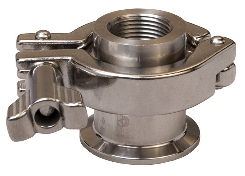 B45BC-R30075 Dixon Valve 3" - 3/4" 316L Stainless Steel Sanitary Air Blow Check Valve - Female NPT