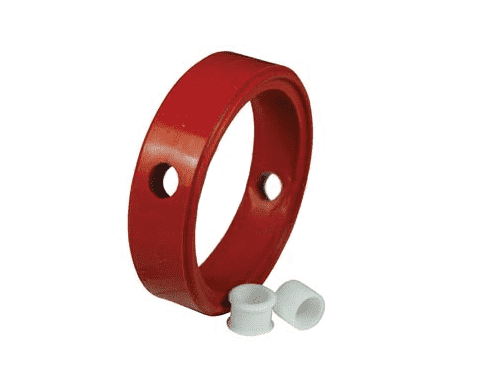 B5102-RKS100 Dixon Valve Red Silicone Sanitary Repair Kit for Clamp Butterfly Valves - 1" Valve Size