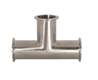 B7MP-G200 Dixon Valve 304 Stainless Steel Sanitary Clamp Tee - 2" Tube OD
