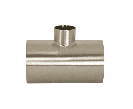 B7RWWW-R300150P Dixon Valve 316L Stainless Steel Sanitary Polished Reducing Weld Tee - 3" x 1-1/2" Tube OD
