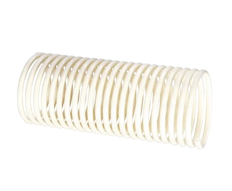 BCWF2 Tigerflex® by Kuriyama | BCWF™ Series | Rigid PVC Banding Coil | for Low-Profile Counterclockwise Helix Hoses | Fits 2" Hose ID | White