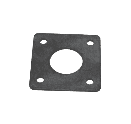 BF100GV by Banjo | Replacement Part for Bolted Tank Flange Gasket | 3/4", 1" & 1-1/4" Full Port Gasket | Gasket: FKM (Viton)