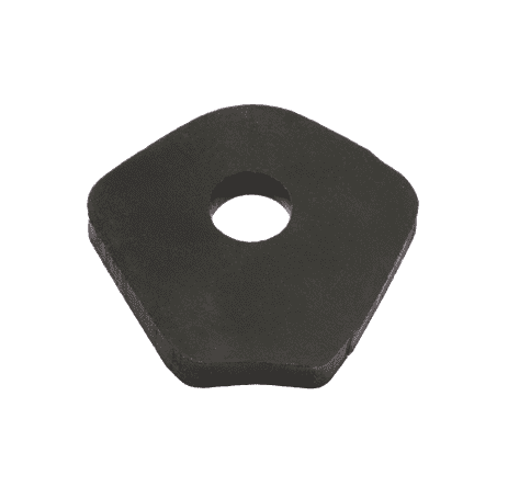 BF300GFE by Banjo | Replacement Part for Bolted "Bottom Drain" Tank Flange Gasket | 3" Foot Gasket | Gasket: EPDM