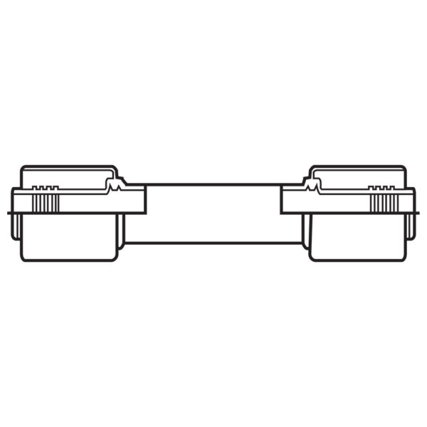 BL-08-08RM by Kurt Hydraulics | Splicer | Refrigerant Beadlock Hose Coupling | for 13/32" Hose ID
