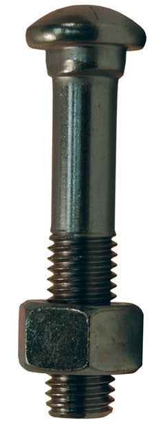 BLT78500 by Dixon Valve | Grooved Fitting Nut and Bolt | 7/8" Bolt Thread | 5" Bolt Length | Electroplated Carbon Steel
