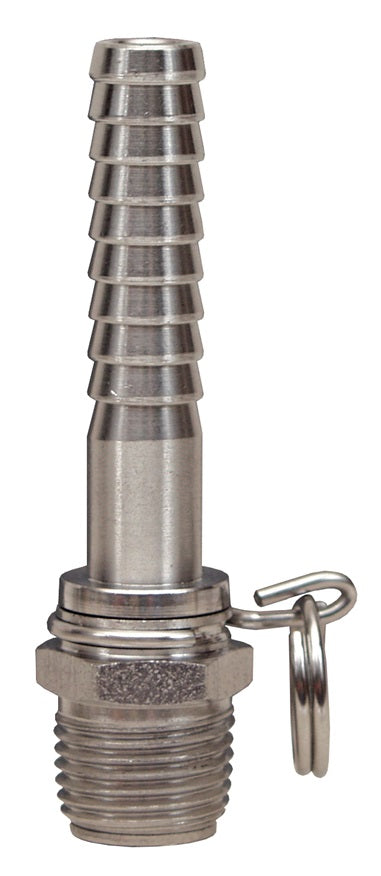 BNS44SS by Dixon Valve | Swivel Connector for Washdown Spray Gun | 1/2" Male NPT x 1/2" Hose ID | Stainless Steel