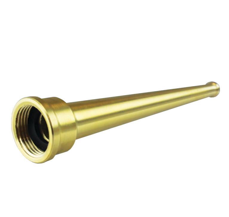 BN250 by Jason Industrial | Straight Stream Nozzle | 2-1/2" Female NPSH | 3/4" Tip Size | Brass