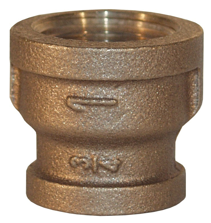 BR1075B by Dixon Valve | Bell Reducer Adapter | 1" Female NPT x 3/4" Female NPT | 125# Brass