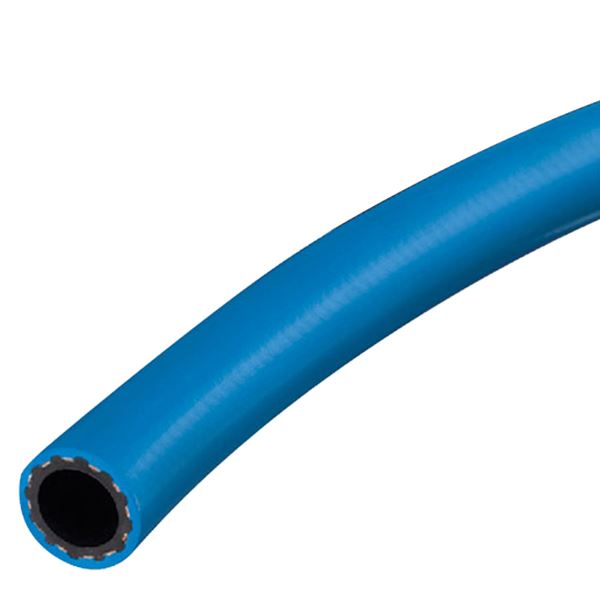 AL-08BU Alfagomma by Kuriyama | AL Series | Autolock Braided Push-On Hose | 1/2" ID | 0.75" OD | 400 PSI | Blue | 550ft Length