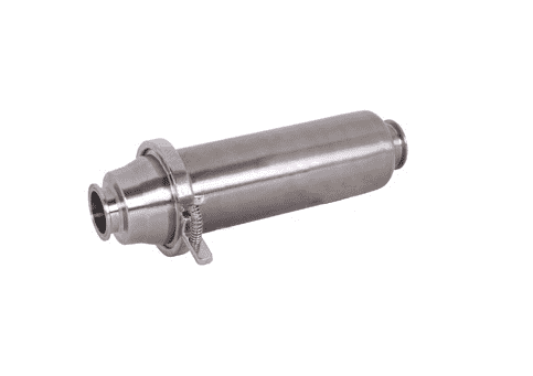 BSCCQ1-R200 Dixon Valve Bradford 2" 316L Stainless Steel Sanitary In-line Filter / Strainer - Short