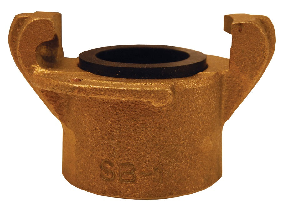 BSC125 by Dixon Valve | Sand Blast Coupling | Female Threaded End | 1-1/4" Hose Size | Brass