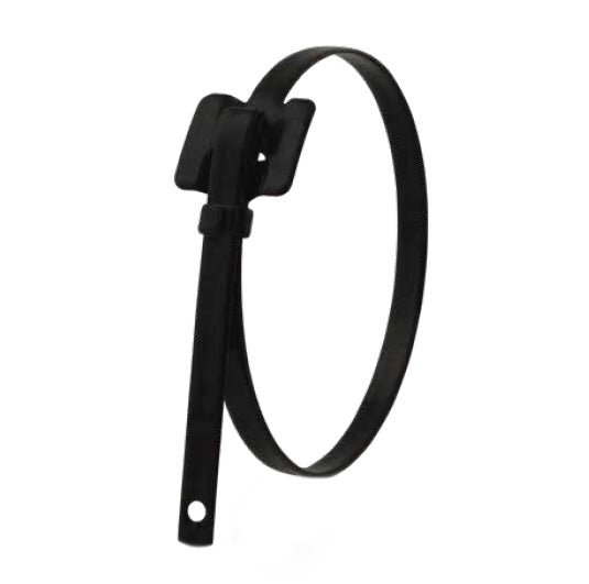 AE3178 by Band-It | Reusable AE Tie | 3/8" Width | 36" Length | 0.045" Thickness | PPA 571 Coated | 316 Stainless Steel |100/Bag