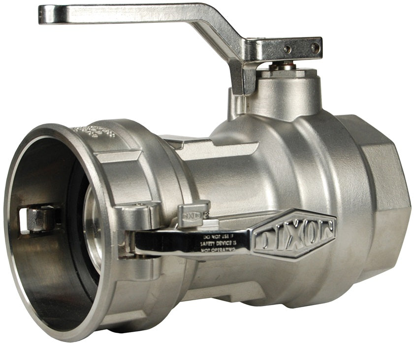 DBC76-300 Bayloc® by Dixon Valve | Dry Disconnect | 3" Female NPT x 4" Coupler | FFPM and PTFE Seal | Stainless Steel