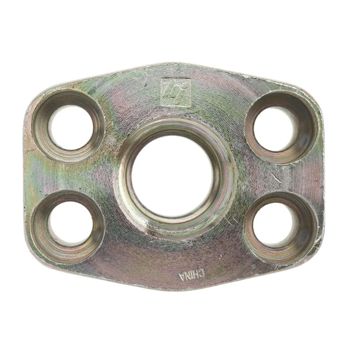 1929-62-24-24-K by Brennan Inc. | -24 Female O-Ring Boss x -24 Code 62 O-Ring Flange | with Bolt Kit | Steel