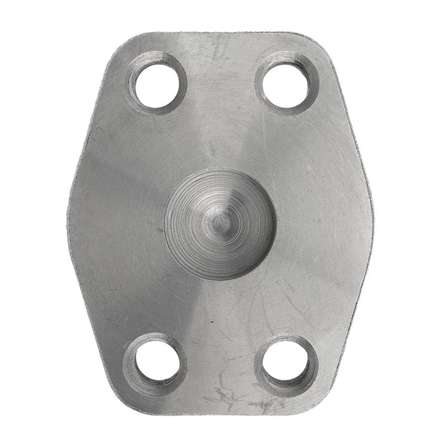 1943-61-24 by Brennan Inc. | -24 Flat Face Flange Pad Plug | Code 61 | Steel