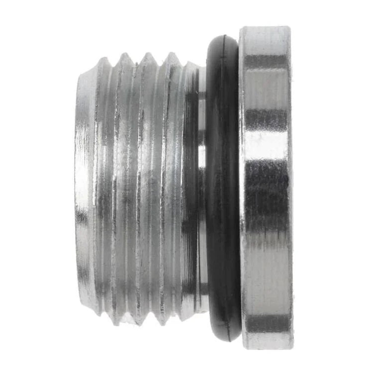 6408-H06-O by Brennan Inc. | Hollow Hex Plug x Male O-Ring Boss | 3/8" OD | Steel