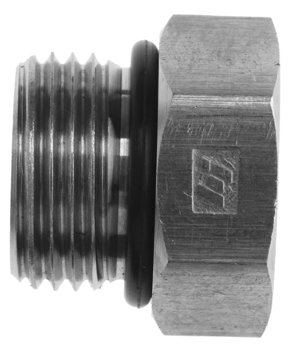 6408-32-O by Brennan Inc. | -32 Male O-Ring Boss External Hex Plug | Steel