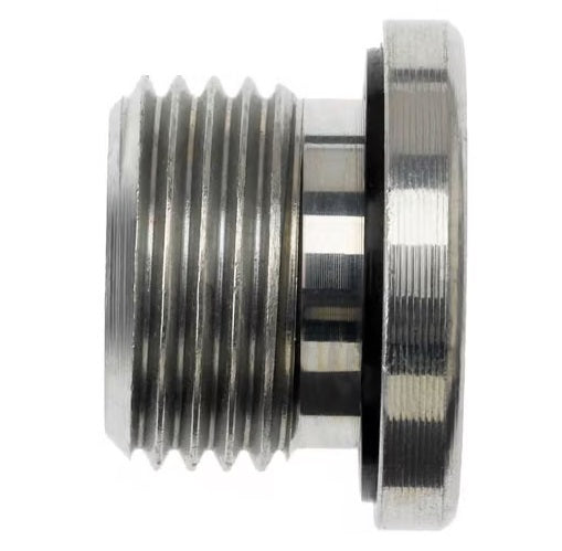 9522-H10-O by Brennan Inc. | Male BSPP Hollow Hex Plug | Steel
