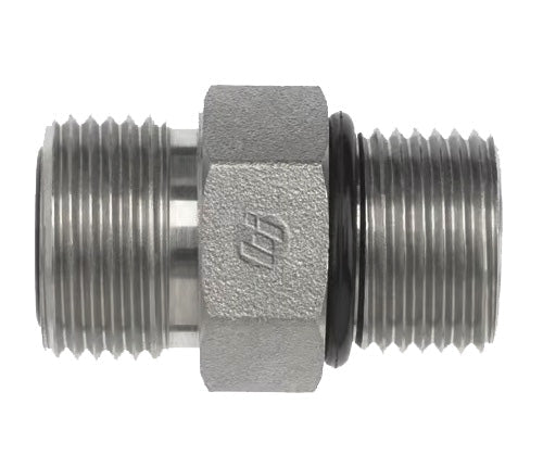 FS7002-08-12 by Brennan Inc. | -08 Male Face Seal x -12 Male BSPP | Straight | Steel