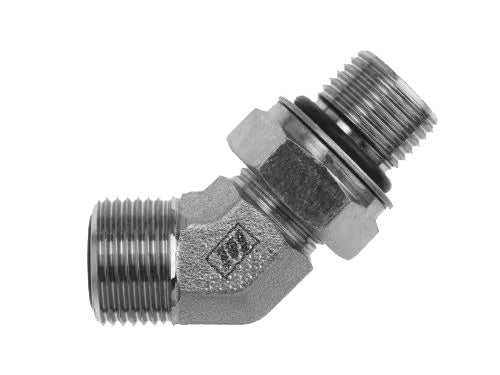 Fs7300 Rear View FS7300-12-27-NWO-FG by Brennan Inc. | -12 Male Face Seal x 27mm Male M