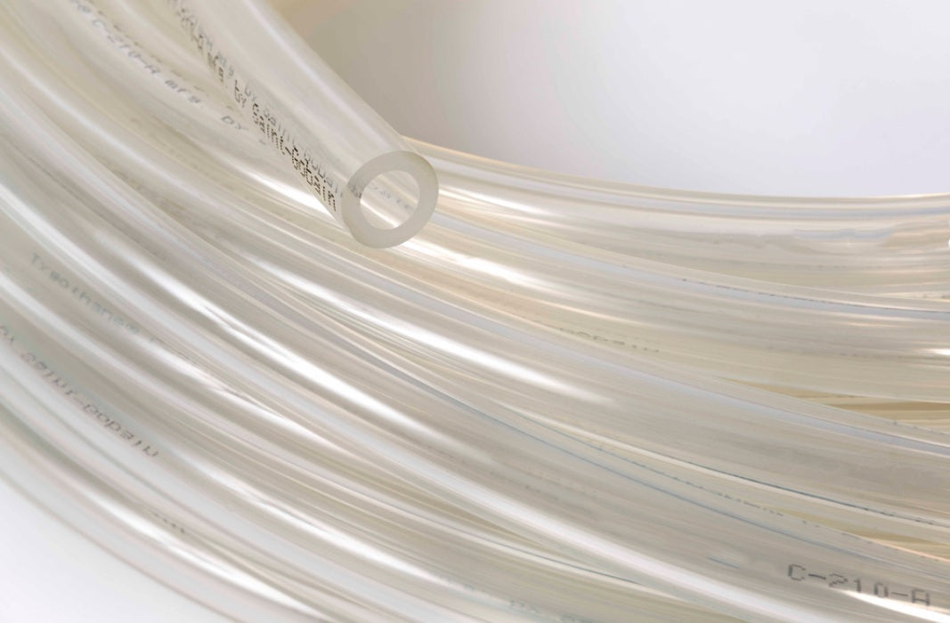 AEM02044 Versilon™ by Saint Gobain | C-210-A | Oil, Fuel, & Grease Resistant Polyurethane Tubing | 5/8" ID x 3/4" OD x 1/16" Wall | 100' Package Length