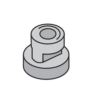 HRN3-5 by ZSi-Foster | Beta Clamp | Heavy Series | Groups H3-H5 | Rail Nut | Zinc Plated Steel