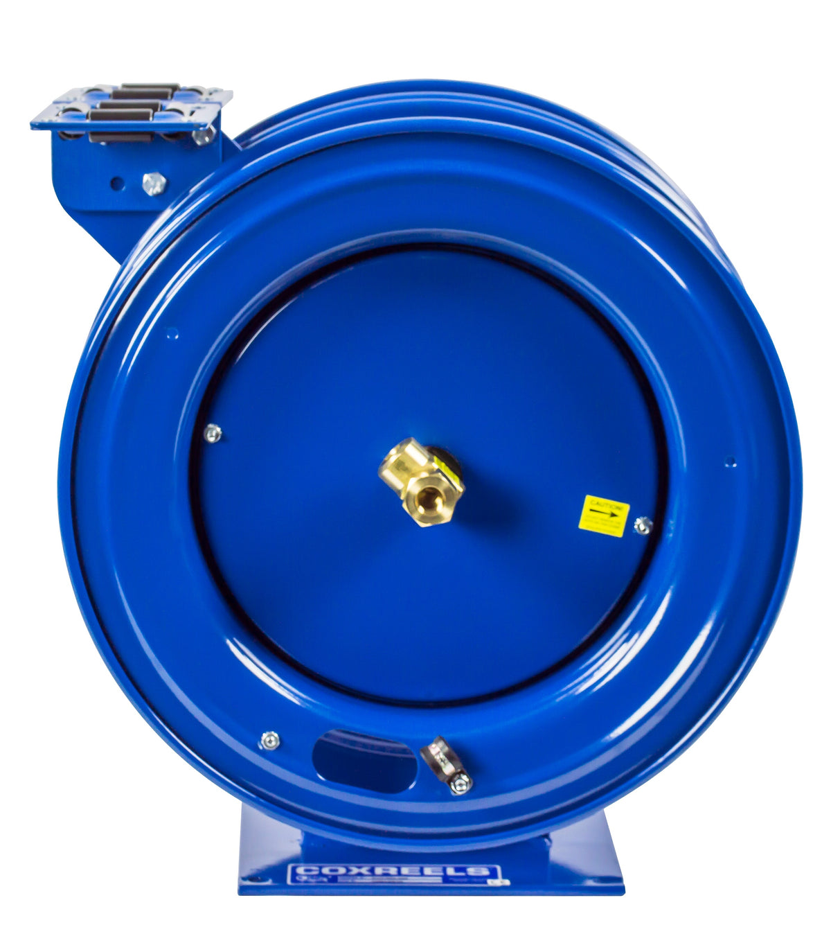 C-LPL-150-150 by Coxreels | C Series | 300 PSI Dual Hose Spring Driven Hose Reel for Air, Water & Oil | 1/4" Hose ID, 1/4" FNPT Inlet | Steel | 50ft Capacity, Hose Not Included