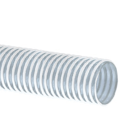 CG-SL350X100 Tigerflex by Kuriyama | CG-SL Series | Pre-Slit Cover Guard Ducting and Cover Protection Hose | 3-1/2" ID | PVC | 100ft Length