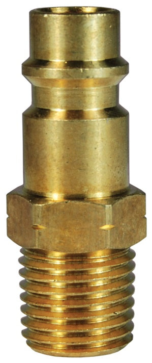 CJ2M3-B by Dixon Valve | Pneumatic Quick Disconnect Coupling | CJ-Series | 3/8" Male NPT x 1/4" European Interchange | Plug | Brass