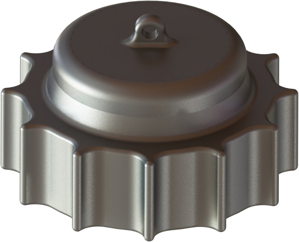 CJDC-6A by Campbell Fittings | CHEMJOINT™ DUST CAP | 1-1/2" ACME Thread | 316 Stainless Steel
