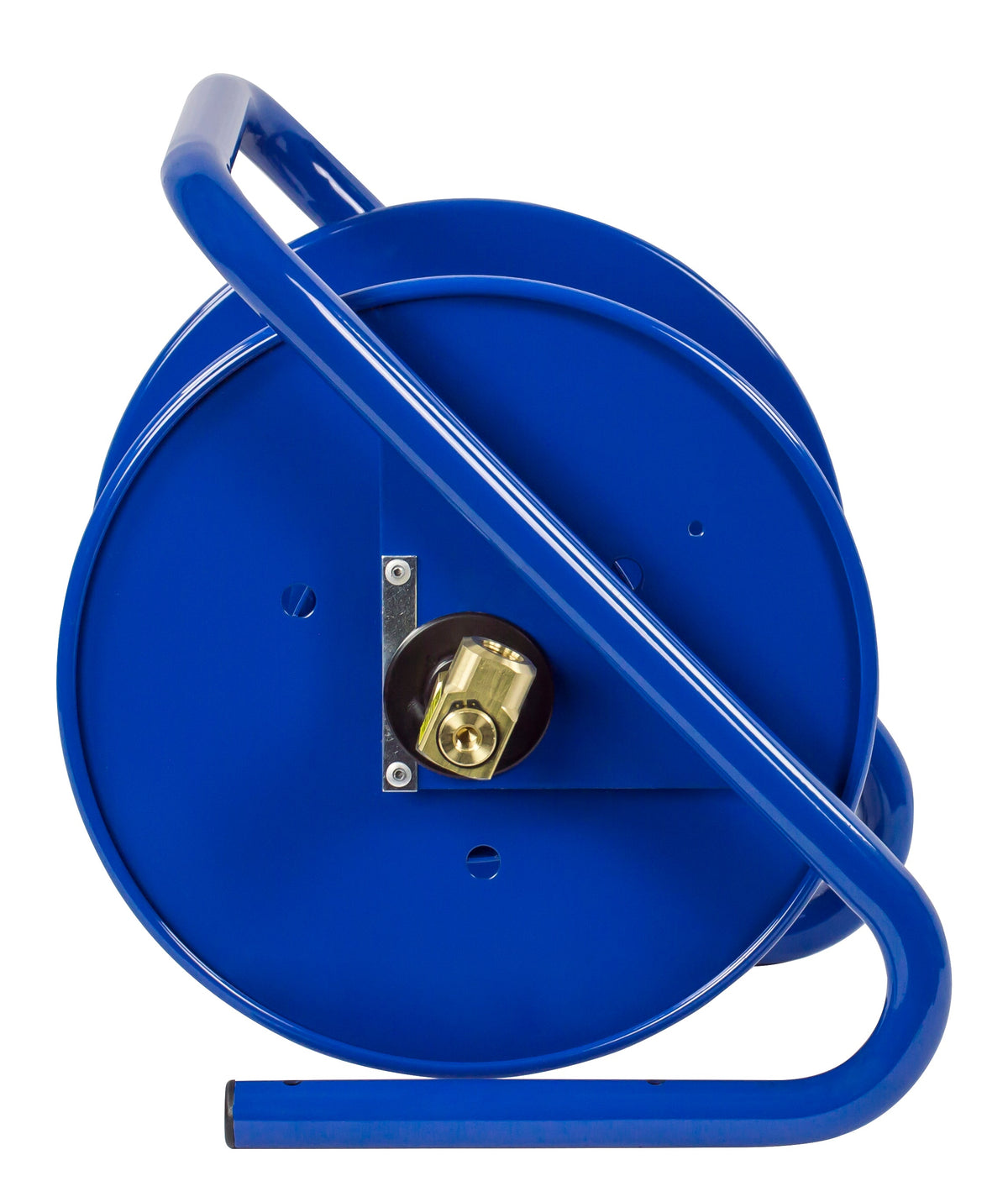 112-3-150-CM by Coxreels | CM Series | 4,000 PSI Caddy Hand Crank Hose Reel | 3/8" Hose ID, 3/8" FNPT Inlet | Steel | 150ft Capacity, Hose Not Included