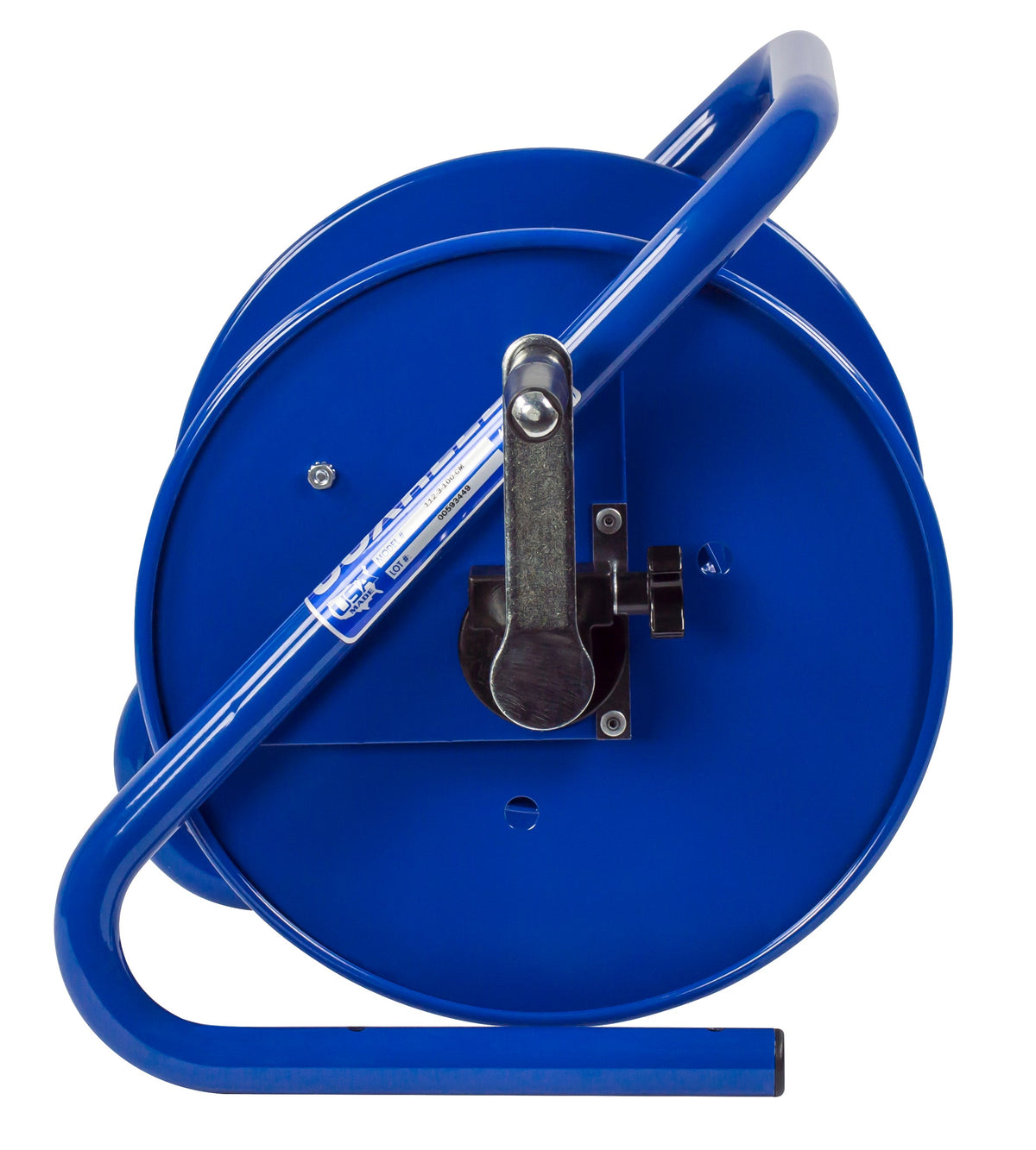 112-3-100-CM by Coxreels | CM Series | 4,000 PSI Caddy Hand Crank Hose Reel | 3/8" Hose ID, 3/8" FNPT Inlet | Steel | 100ft Capacity, Hose Not Included