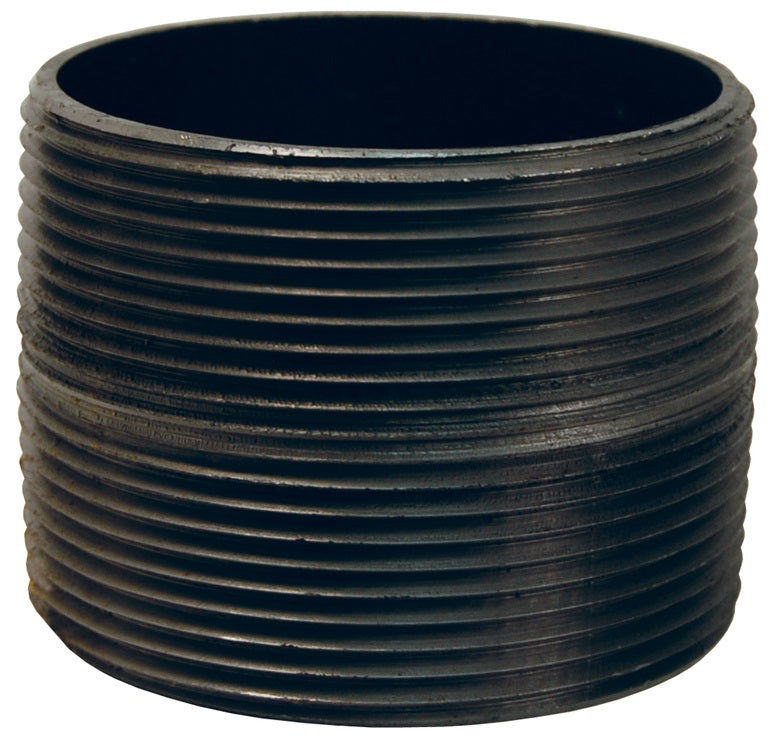 CN400 by Dixon Valve | Close Nipple | 4" Male NPT x 4" Male NPT | 2-5/8" Overall Length | Carbon Steel