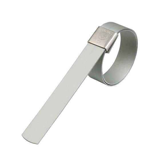 CPCS18 by Kuriyama | CPCS Series | Center Punch Hose Clamp | 4-1/2" Clamp ID | 5/8" Band Width | 0.025" Thickness | Galvanized Carbon Steel