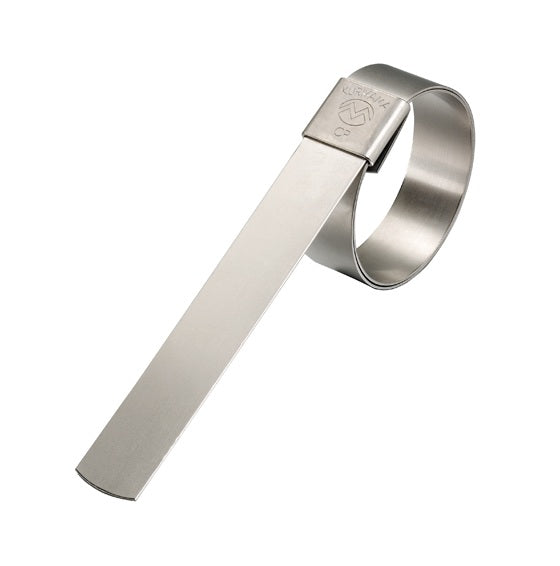 CPSS16 by Kuriyama | CPSS Series | Center Punch Hose Clamp | 4" Clamp ID | 5/8" Band Width | 0.025" Thickness | 201 Stainless Steel