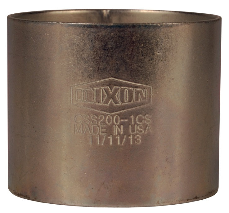 CSS100-3CS by Dixon Valve | Short Crimp Sleeve | 1" Hose ID | Hose OD Range: from 1-21/64" to 1-24/64" | Carbon Steel