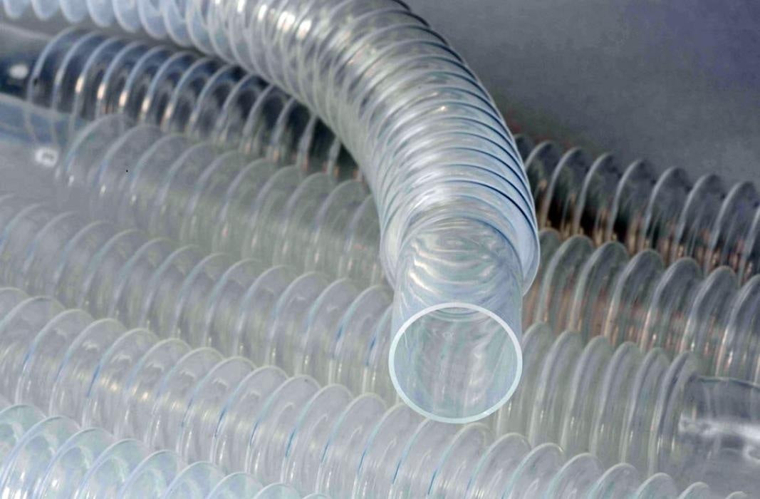 FXFE6.500025 Versilon™ CT-Flex by Saint Gobain | FEP Corrugated Tubing | 1/2" ID x 3/4" OD x .025" Wall