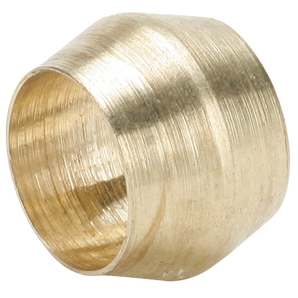 60C-7 by Parker | Compression Fitting | 7/16" Sleeve | Straight | Brass | Pack of 100