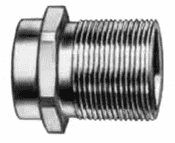 5400-17-4S by Danfoss | 5400 Series | Low Air Inclusion Refrigerant | 1/4" Male Half-Body Quick Disconnect Coupling | Replacement Component | Straight | Carbon Steel