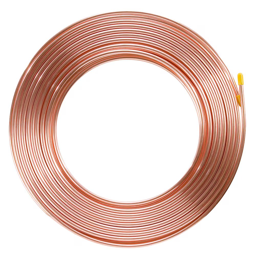 50CT-6-32 by Parker | Copper Tubing | 3/8" Tube OD x .311" Tube ID | .032" Wall Thickness | Copper | 50 Feet
