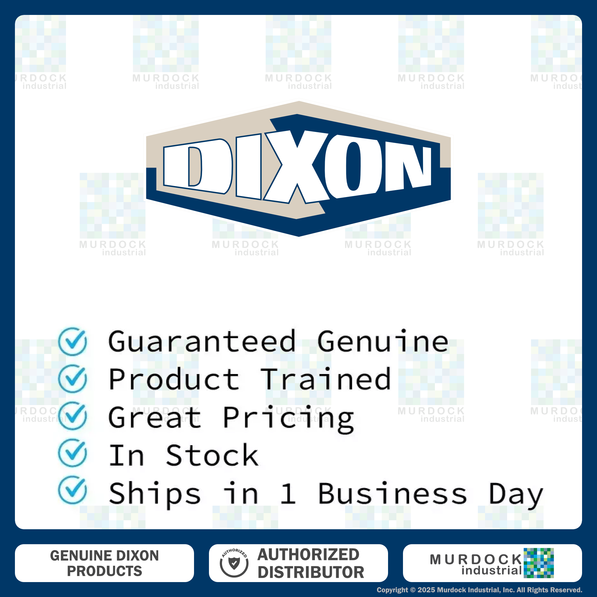 D4M2 by Dixon Valve | Pneumatic Quick Disconnect Coupling | DF-Series | 1/4" Male NPTF x 1/2" Industrial Interchange | Plug | Steel
