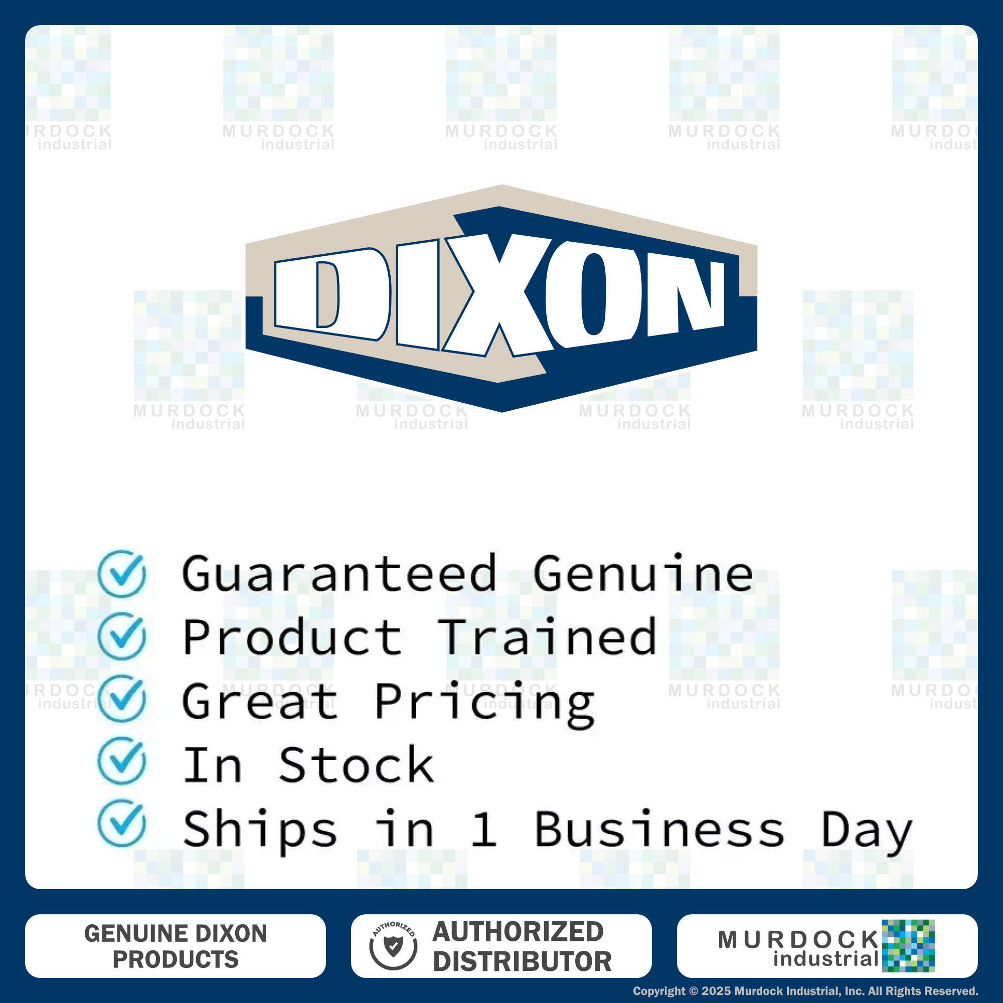 D2M1-B by Dixon Valve | Pneumatic Quick Disconnect Coupling | DF-Series | 1/8" Male NPTF x 1/4" Industrial Interchange | Plug | Brass