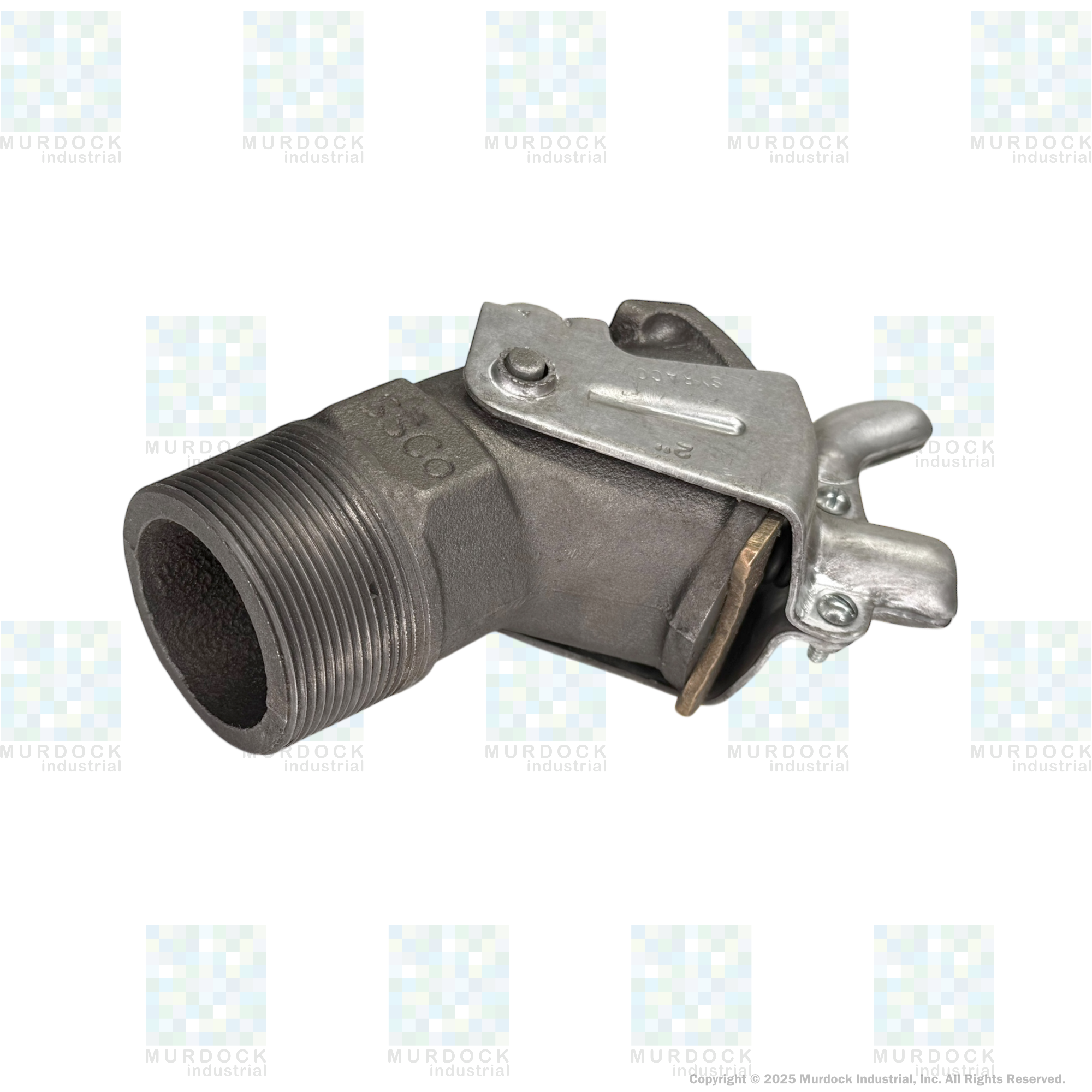 D75 by Dixon Valve | Drum Gate Valve | 2" Male NPT | Iron