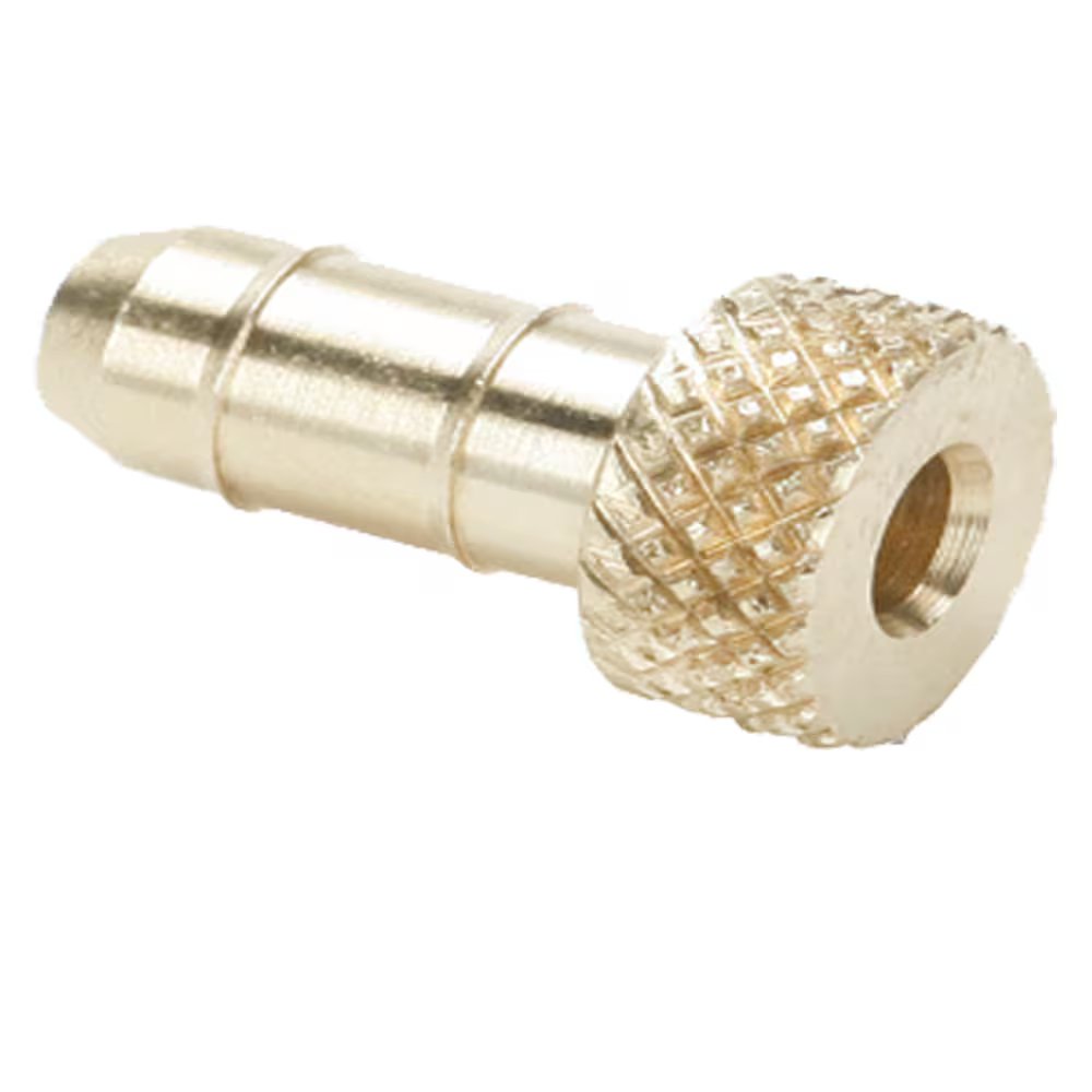 20-6 by Parker | Dubl-Barb® Fittings | 3/8" Tube OD x .250" Tube ID | .68" Length | Brass | Pack of 50