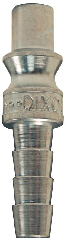 DCP3742 Air Chief by Dixon Valve | Pneumatic ARO Speed Interchange Plug | Hose Barb | 1/4" Hose ID x 1/4" Body Size | Steel