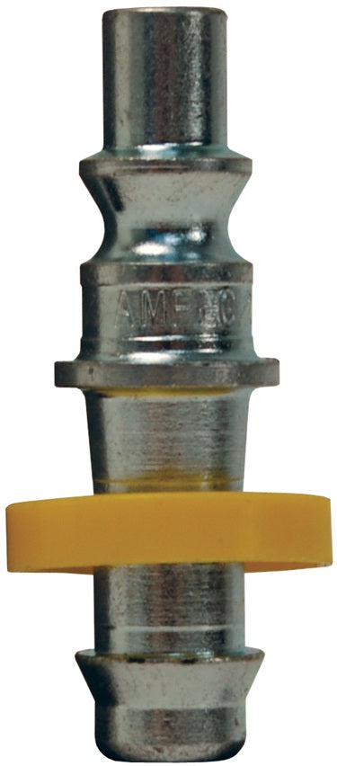 DCP3742L Air Chief by Dixon Valve | Pneumatic ARO Speed Interchange Plug | Push-On Hose Barb | 1/4" Hose ID x 1/4" Body Size | Steel